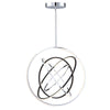 Trilogy Collection 32\" Integrated LED Pendant - Polished Nickel
