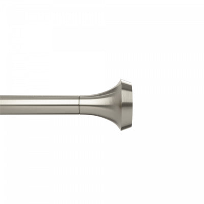 Umbra Ella Nickel Steel Expandable 1" Curtain Rod - 36"-72" | Tringle à rideaux extensible Ella de Umbra acier nickel de 1 po - 36 po à 72 po