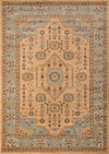 Lynda Traditional 7'10\" x 9'10\" Area Rug in Ivory Indoor Area Rug