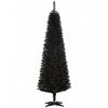 Homcom 6ft Pencil Slim Artificial Christmas Tree With 390 Realistic Branches