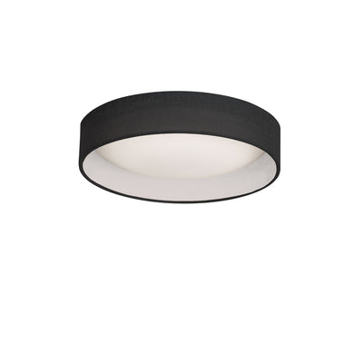 Dainolite Cfled Flush Mount 11" Black Shade Lamp|Plafonnier affleuré Cfled de Dainolite de 11 po avec abat-jour noir