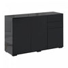 HOMCOM Kitchen Sideboard with Push-Open Drawers and Storage Cabinets