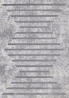 Covington Distressed Geometric Lines Indoor Area Rug - 7'10\" x 10'6\"