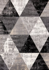 Covington Distressed Triangles Area Rug - 7'10\" x 10'6\"