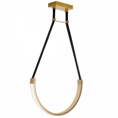 Dainolite Regan LED Pendant 30w Aged Brass White Silicone Diffuser Lamp|Luminaire suspendu Regan de Dainolite en silicone blanc qui diffuse la lumière, avec fini laiton vieilli et ampoule à DEL de 30 W