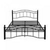 Jackson Metal Bed Frame With Underbed Storage,black King Bed