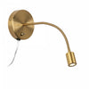 Dainolite Wynne LED Wall Sconce 3w Aged Brass Lamp