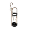 Umbra Modern Steel Bellwood Umbrella Stand - Black and Walnut