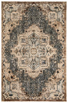 Esmira Traditional Blue Washable Rug 8'0\" x 10'0\" Indoor Area Rug