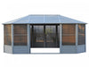Gazebo Penguin Florence - Solarium 12x18 Metal Roof