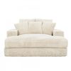 Sealy 68\" Snug Foam Chaise Lounger - Beige