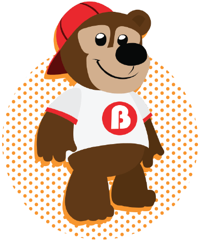 Brickley Bear supporting Children's Miracle Network