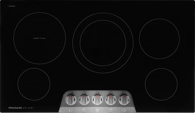 Frigidaire Gallery 36" Electric Cooktop - Black Stainless Steel - GCCE3670BD | Frigidaire Gallery Surface de cuisson électrique de 36 po - GCCE3670BD