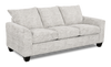 Made in Canada Customizable Sofa Lab Arc 86\" Fabric Sofa Bed - Plush Oyster