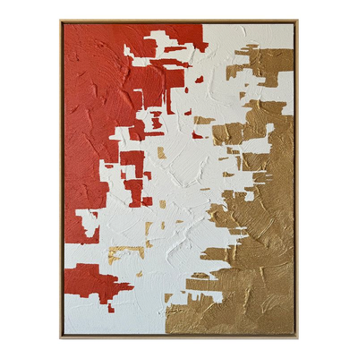 Endless Transform Hand Painted Heavy Textured Wall Art – 36” x 48” | Œuvre d’art murale « Endless Transform » peinte à la main à texture épaisse - 36 po x 48 po