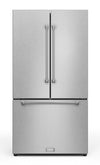Gordon Ramsay Collection by Thor Kitchen 36\" 20.3 Cu. Ft. Counter-Depth French-Door Refrigerator - RF3621CTD99