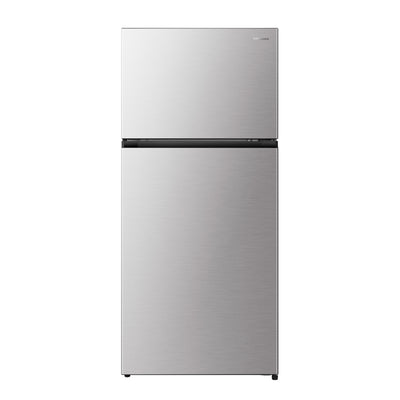Hisense 30” 18 Cu. Ft. Counter-Depth Top-Freezer Refrigerator – Titanium - RT18N3ASE | Réfrigérateur Hisense de 18 pi3 et de 30 po de profondeur comptoir à congélateur supérieur - titane - RT18N3ASE