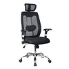 Tygerclaw Ergonomic High Back Mesh Office Chair with Headrest - Black