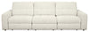 Scott Living Elevate Modular 115\" Chenille Fabric Power Reclining Sofa - Taupe