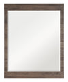 Riley Bedroom Dresser Mirror, Made in Canada - Grey