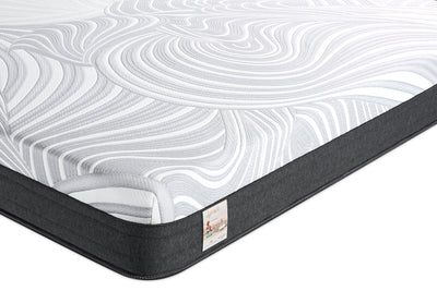 Springwall Spa 8 Firm Smooth Top Twin Mattress in a Box | Matelas ferme à plateau-coussin dans une boîte Spa 8 de Springwall pour lit simple