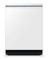 Samsung 24\" 38 dBA Top-Control Dishwasher with AI Wash and Third Rack - White - DW90F89T0U12AA