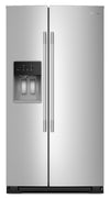 KitchenAid 36\" 29 Cu. Ft. Side-by-Side Refrigerator - Fingerprint Resistant Stainless Steel - KRSF536RPS