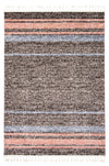 Vera Earth Taupe/Ivory Area Rug - 5'2\" x 7'5\"