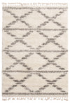 Helma Liv Cream Shag 5'3\" X 7'3\" Area Rug