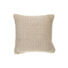 Microfibre Handloom Cushion Taupe - Set of 2