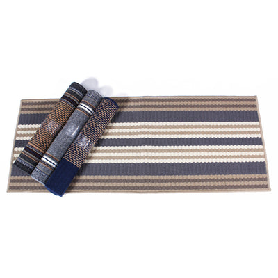 Zebra Set of 3 Floormat - 2' x 8'|Ensemble 3 tapis de plancher Zebra - 2 pi x 8 pi