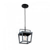 Carriage 1-Light Black Pendant I
