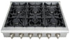 Thor Kitchen 36\" Gas Range Top - HRT3618U-SS