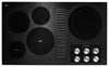 KitchenAid 36\" 5-Element Electric Cooktop - Black - KCED606GBL