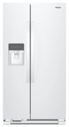 Whirlpool 33\" 21 Cu. Ft. Side-by-Side Refrigerator - White - WRS331SDHW