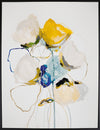 Acrylic Yellow Flower - 31\" x 41\"