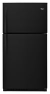 Whirlpool 33\" 21.3 Cu. Ft. Top-Mount Refrigerator - Black - WRT541SZDB