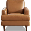 Hydeline Cassia Leather Chair - Brown|Fauteuil Cassis de Hydeline en cuir - brun