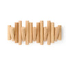 Umbra Picket Rail Wall Hooks - Natural|Crochets muraux Picket Rail de Umbra - naturels