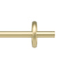 Umbra Ringlet Gold Expandable 1" Curtain Rod - 42"-120" | Tringle à rideaux extensible Ringlet de Umbra dorée de 1 po - 42 po à 120 po