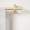 Umbra Ringlet Gold Expandable 1" Curtain Rod - 42"-120" | Tringle à rideaux extensible Ringlet de Umbra dorée de 1 po - 42 po à 120 po