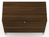 Manhattan Comfort Rockefeller Mid-Century Modern Dresser with 3-Drawers - Brown|Commode Rockefeller de Manhattan Comfort de style moderne du milieu du 20e siècle avec 3 tiroirs - brune