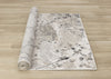 Sophie Grey Beige Black White Paint Splatter Design Rug, 5'3" x 7'7" Indoor Area Rug | Tapis Sophie a motif d'eclaboussures de peinture grises, beiges, noires et blanches, 5'3" x 7'7"