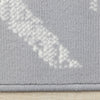 Forte Grey White Modern Striped Area Rug - 7'9" x 10'6"|Carpette Forte grise et blanche à motif de rayures modernes - 7 pi 9 po x 10 pi 6 po