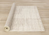 Florence Brown Cream Geometric Linework Design Rug, 7'9" x 10'6" Indoor Area Rug | Tapis Florence Brown Cream a motif geometrique a lignes lineaires, 7'9" x 10'6"