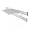 Gladiator Overhead Max Gearloft™ Storage Shelf - Hammered White|Tablette de rangement suspendue GearLoftMC Max de Gladiator - blanc martelé