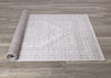 Fallon White Grey Elegant Faded Traditional Rug, 7'10" x 10'6" Indoor Area Rug | Tapis Fallon blanc gris elegant delave traditionnel, 7'10" x 10'6"