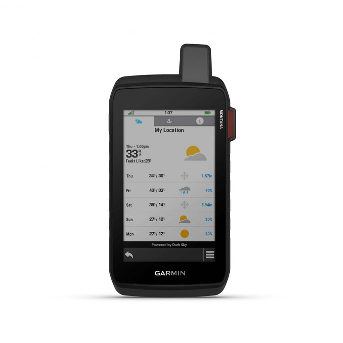 Garmin Montana 710i Rugged Touchscreen Gps - Handhelp 5.5\" Touchscreen Navigator, Built-in Inreach Technology