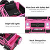12v Licensed Mercedes-benz Kids Ride On Car Rc Motorized Vehicles W/ Trunk Pink