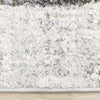 Solace Soft Low-Pile Grey White Merging Circles Area Rug - 7'10" x 10'6"|Carpette à poil court doux Solace grise et blanche à motif de cercles qui fusionnent - 7 pi 10 po x 10 pi 6 po